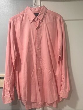 Ralph Lauren Light Pink Button-Down Dress Shirt